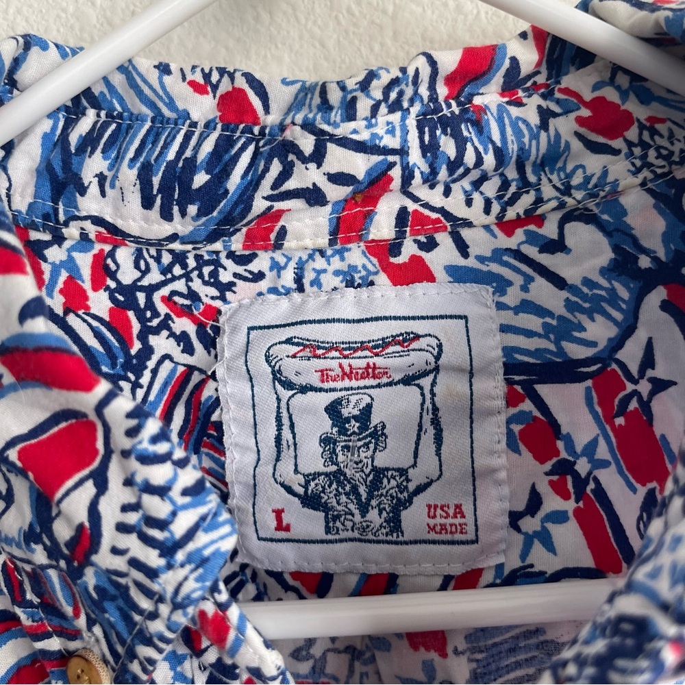 Chubbies The Nutter Short Sleeve Popover Usa Shirt - image 3